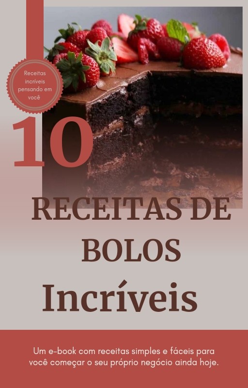 10 Receitas de Bolos fáceis para vender